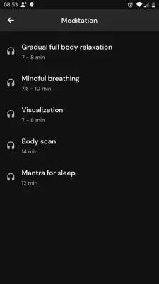 Medito android App screenshot 8